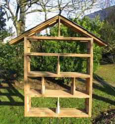 Hôtel à insectes, la structure de base