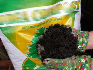 Terreau fin et bien noir : bon produit